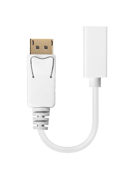 Lindy 41060 cavo e adattatore video 0,15 m DisplayPort Mini DisplayPort Bianco