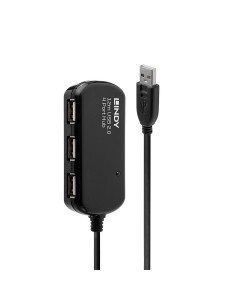 Lindy 42783 hub di interfaccia 480 Mbit s Nero