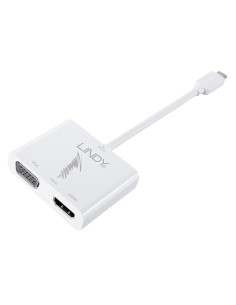 Lindy 43179 adattatore grafico USB Bianco