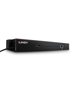 Lindy 43236 docking station per unità di archiviazione Nero