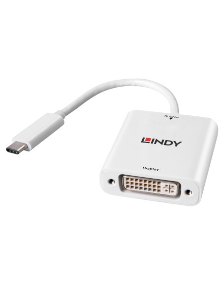 Lindy 43243 adattatore grafico USB 1920 x 1200 Pixel Bianco