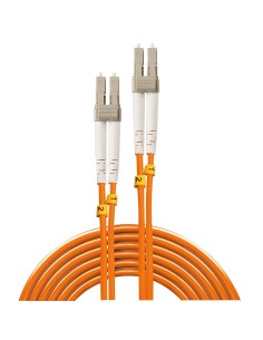 Lindy 46482 cavo a fibre ottiche 3 m LC OM2 Grigio, Arancione, Bianco 2