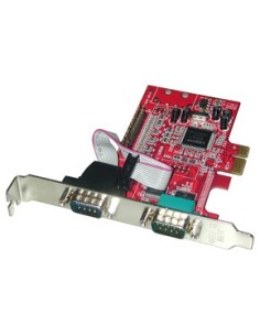 Lindy 3-Port PCIe Serial Parallel Card scheda di interfaccia e adattatore