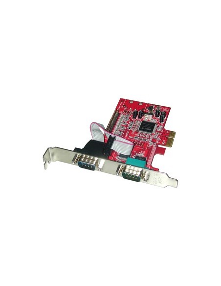 Lindy 3-Port PCIe Serial Parallel Card scheda di interfaccia e adattatore
