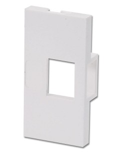 Lindy 60551 Placca copripresa e copri interruttori Bianco