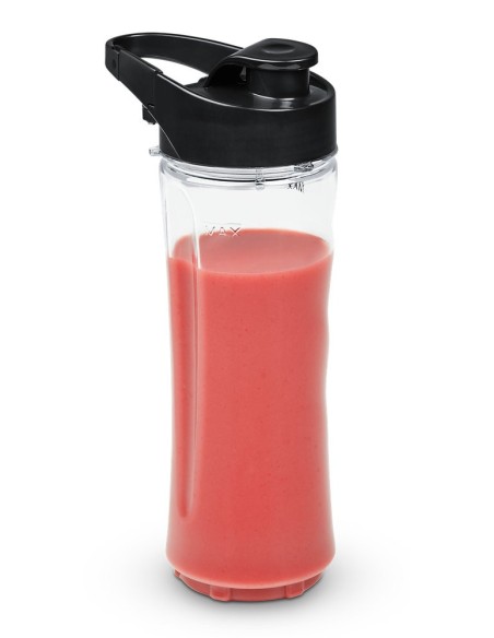 MEDION MD16044 0,5 L Frullatore da tavolo 300 W Nero, Acciaio inossidabile