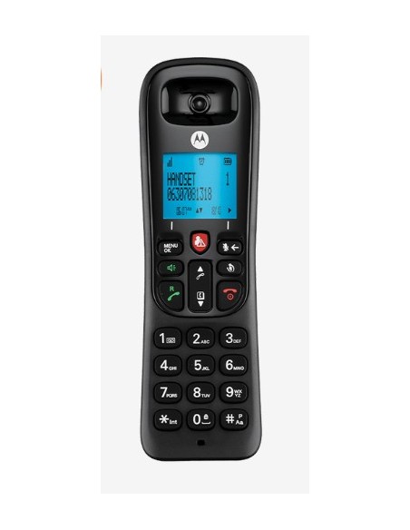 Motorola CD4001 Telefono DECT Identificatore di chiamata Nero