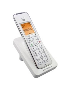 Motorola CD201 telefono Telefono DECT Identificatore di chiamata Bianco