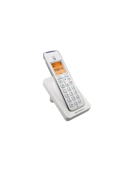 Motorola CD201 telefono Telefono DECT Identificatore di chiamata Bianco