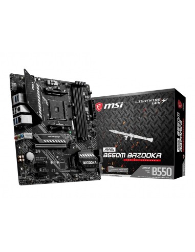 MSI MAG B550M Bazooka AMD B550 Socket AM4 micro ATX
