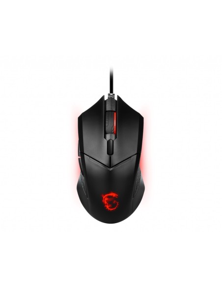 MSI Clutch GM08 mouse Ambidestro USB tipo A Ottico 4200 DPI