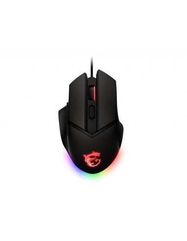 MSI Clutch GM20 Elite mouse Mano destra USB tipo A Ottico 6400 DPI