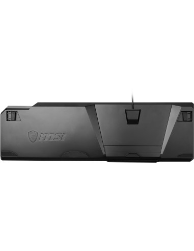 MSI VIGOR-GK50-ELIT tastiera USB QWERTY Inglese britannico Alluminio, Nero