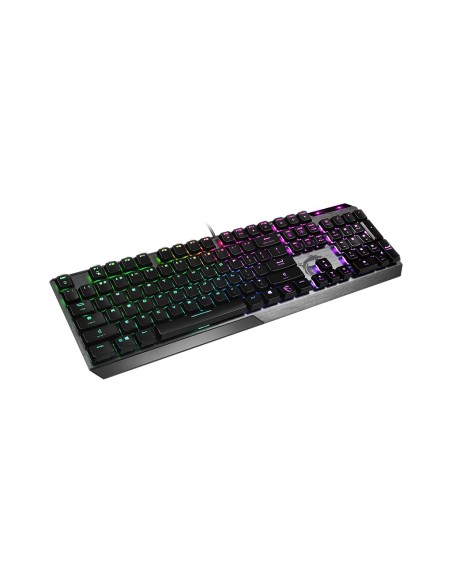 MSI Vigor GK50 tastiera USB QWERTY Italiano Nero, Metallico