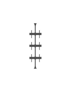Multibrackets 3644 Supporto per display espositivi 165,1 cm (65") Nero 2