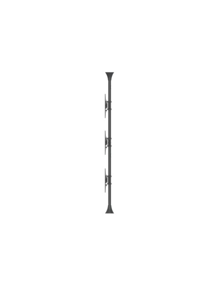 Multibrackets 3644 Supporto per display espositivi 165,1 cm (65") Nero