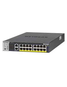 NETGEAR M4300-16X Gestito L3 10G Ethernet (100 1000 10000) Supporto Power over Ethernet (PoE) 1U Nero
