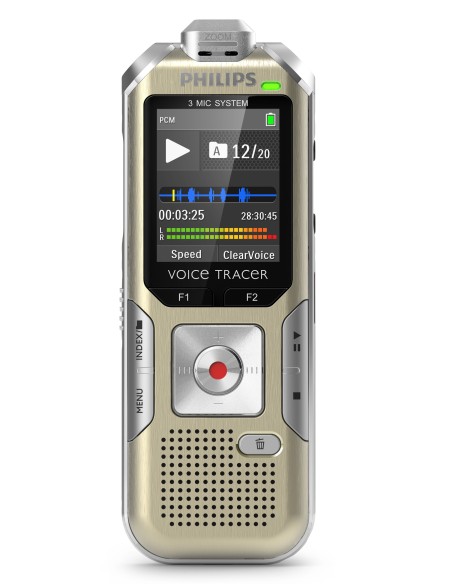 Philips Voice Tracer DVT6500 Flash card Argento