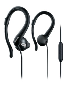 Philips ActionFit Cuffie per lo sport con microfono SHQ1255TBK 00