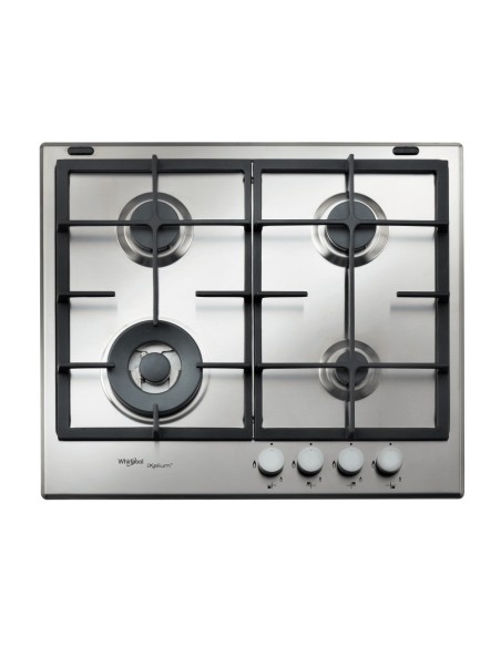 Whirlpool GMR 6422 IXL Acciaio inossidabile Da incasso 59 cm Gas 4 Fornello(i)