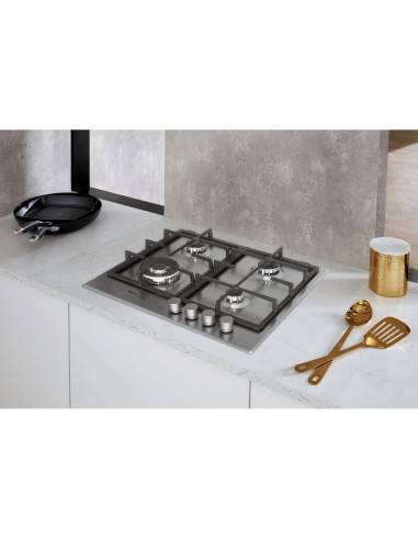 Whirlpool GMR 6422 IXL Acciaio inossidabile Da incasso 59 cm Gas 4 Fornello(i)
