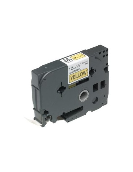 Brother TX-631 nastro per etichettatrice Nero su giallo