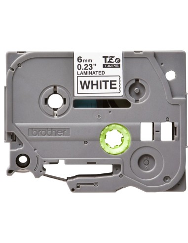 Brother TZe211 nastro per etichettatrice Nero su bianco TZe