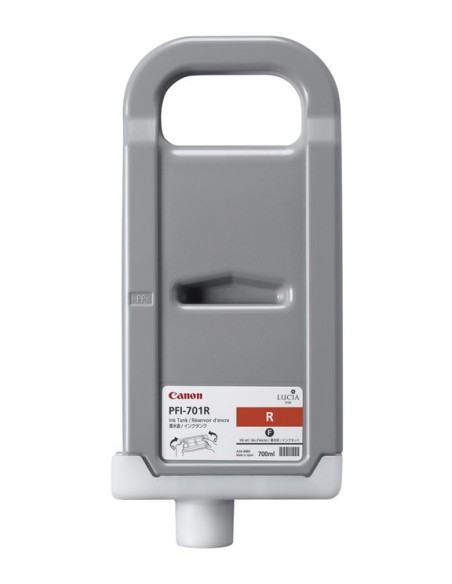 Canon PFI-701R Pigment Red Ink Cartridge cartuccia d'inchiostro 1 pz Originale Rosso