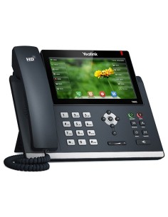Yealink SIP-T48S telefono IP Nero 16 linee LCD 2