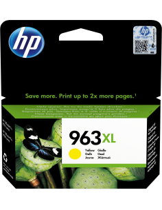 HP Cartuccia di inchiostro giallo originale 963XL ad alta capacità