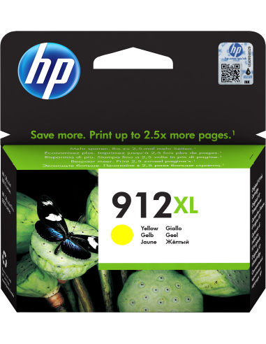 HP Cartuccia di inchiostro giallo originale 912XL ad alta capacità