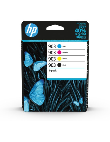 HP Confezione da 4 cartucce di inchiostro nero, ciano, magenta, giallo originali 903