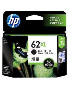 HP Cartuccia originale inchiostro nero ad alta capacità 62XL
