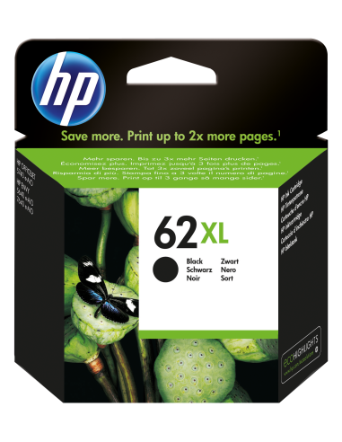 HP Cartuccia originale inchiostro nero ad alta capacità 62XL