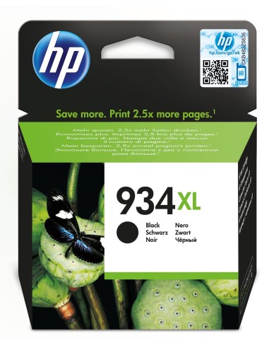 HP Cartuccia originale inchiostro nero ad alta capacità 934XL