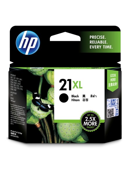 HP Cartuccia originale inchiostro nero ad alta capacità 21XL