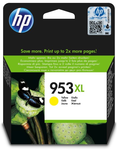 HP Cartuccia inchiostro giallo originale ad alta capacità 953XL