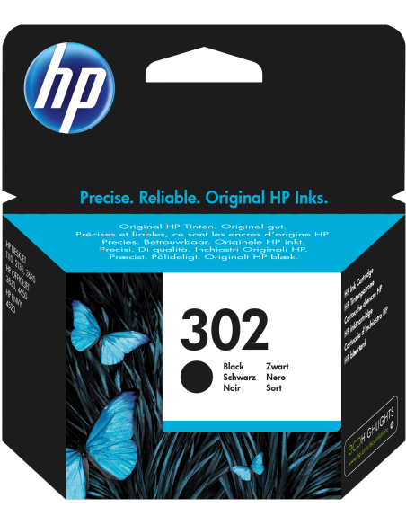 HP Cartuccia originale inchiostro nero 302