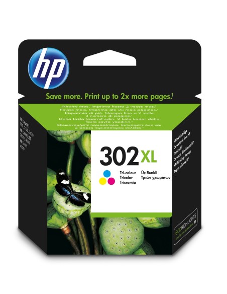 HP Cartuccia originale inchiostro tricromia ad alta capacità 302XL