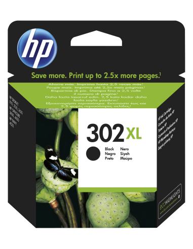 HP Cartuccia originale inchiostro nero ad alta capacità 302XL