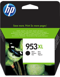 HP Cartuccia di inchiostro nero originale ad alta capacità 953XL