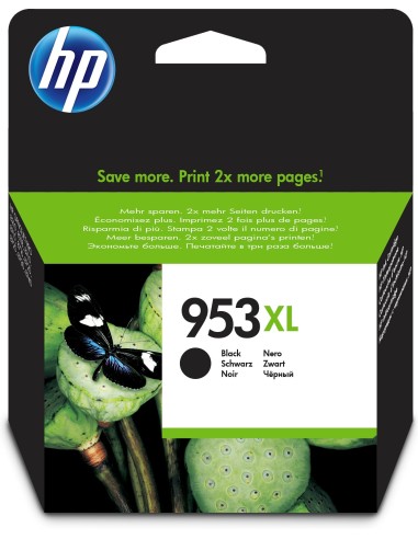 HP Cartuccia di inchiostro nero originale ad alta capacità 953XL