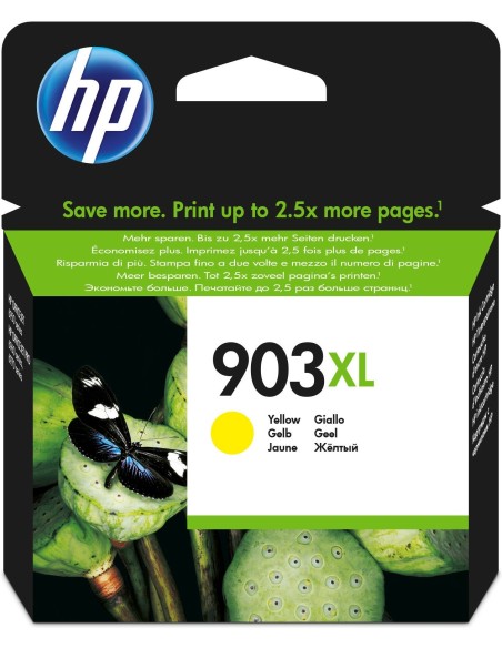 HP Cartuccia di inchiostro giallo originale ad alta capacità 903XL