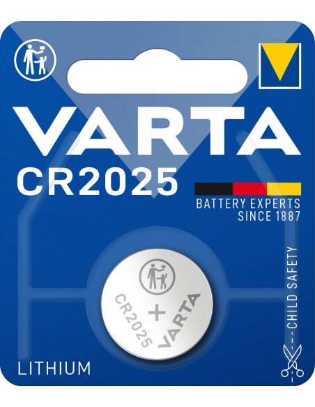 Varta Lithium Coin CR2025 BLI 1