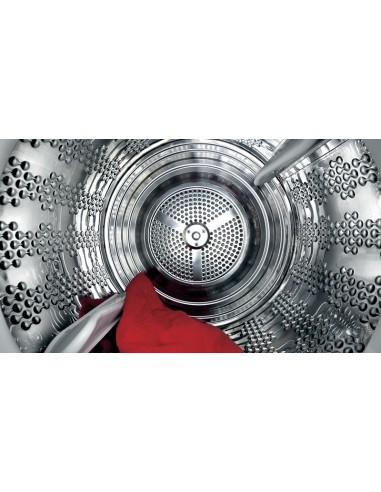 Hoover DXW4 H7A1TCEX-01 asciugatrice Libera installazione Caricamento frontale 7 kg A+ Cromo, Bianco