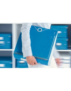 Leitz 11060036 raccoglitore ad anelli A4 Blu 2