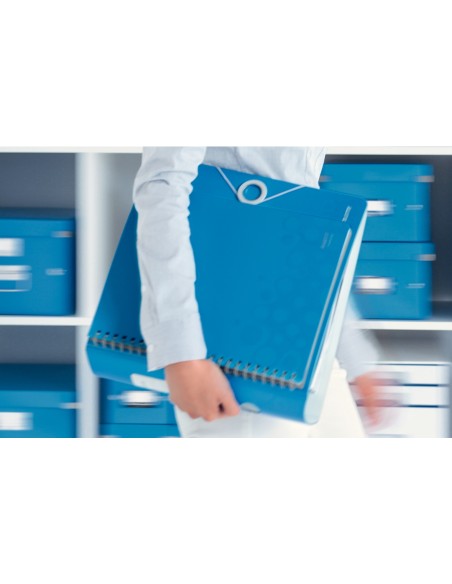 Leitz 11060036 raccoglitore ad anelli A4 Blu