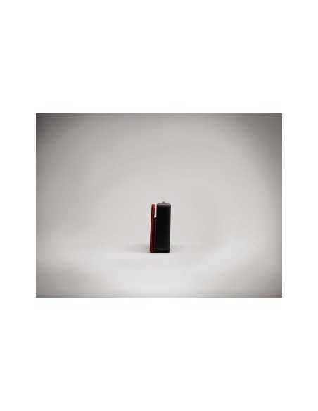 Hama 176003 Altoparlante Custodia a sacchetto Pelle, Finta pelle Nero, Rosso