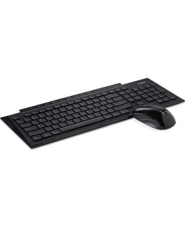Rapoo 8200P tastiera Mouse incluso RF Wireless Italiano Nero
