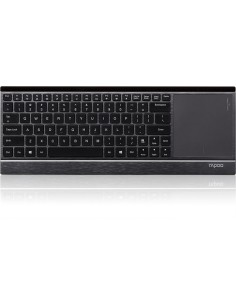Rapoo E9090P – Tastiera wireless illuminata con Touchpad a induzione – nero - italiano 2